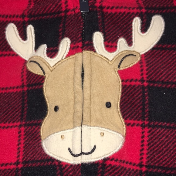 Carter’s zip up sweater 9 months - Picture 2 of 5